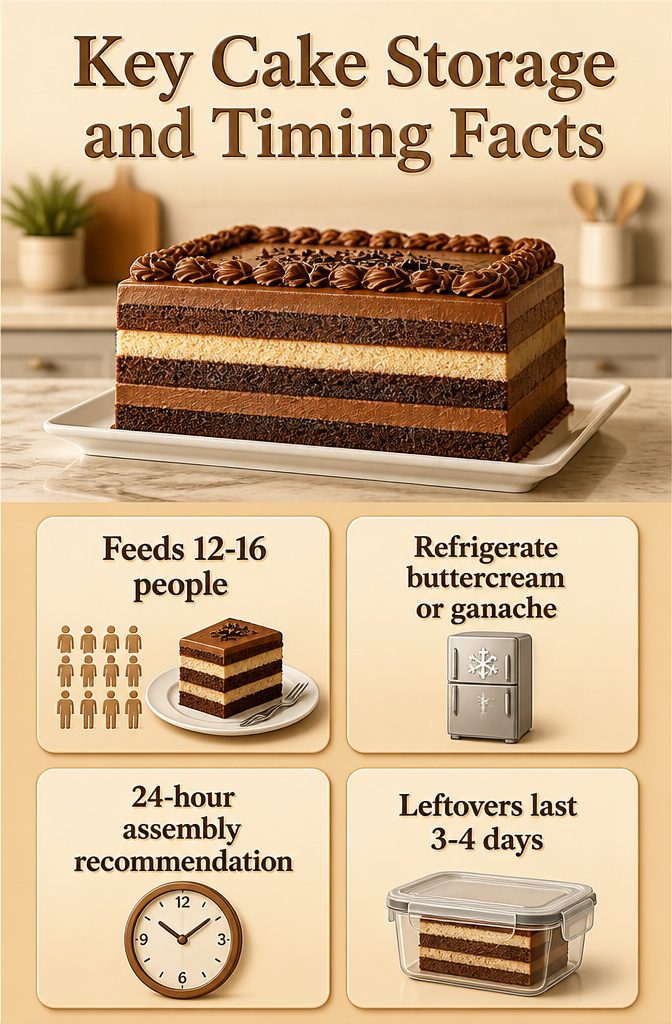 Gravity-Defying Cake Tutorial with Internal Structure Guide 9 Key facts about cake storage and timing for freshness.